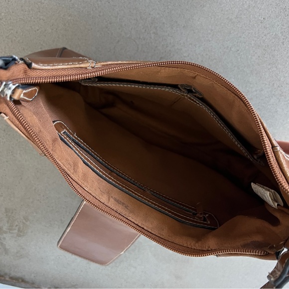 Brown vintage shoulder bag - Picture 4 of 5